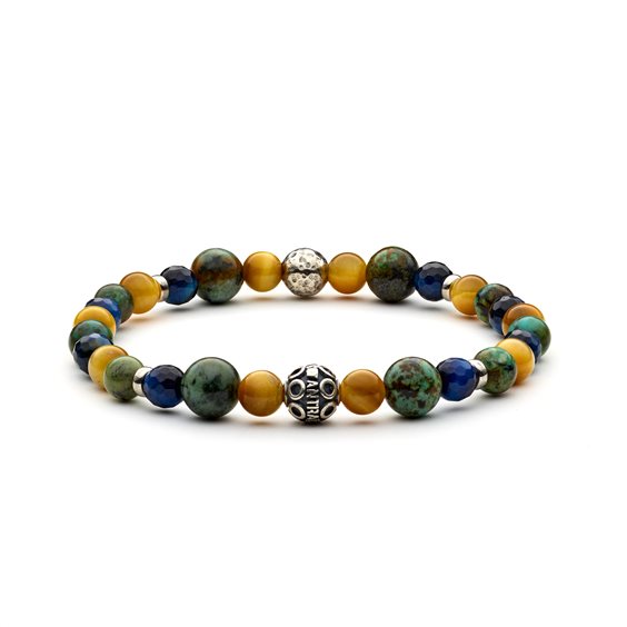 Bracciale Antracite Classic in Pietre dure C08 GIAMAICA - C08 GIAMAICA